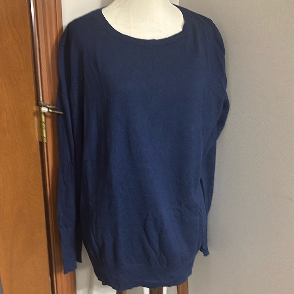 Worthington blue sweater